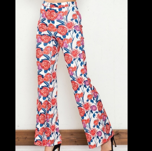 Jealous Tomato Pants - Jealous Tomato floral pants
